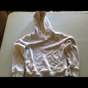 Gray Old Navy Pullover Hoodie with Soft Hood